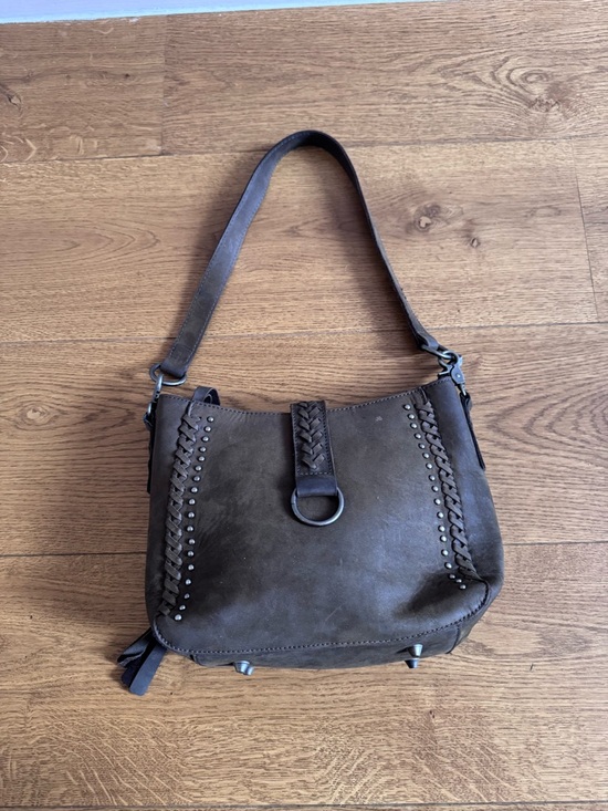 Montana West Handbags - Montana West Genuine Leather
Collection Concealed Carry Hobo Bag
Chocolate army